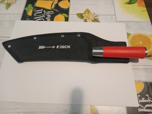 Kochmesser dick red spirit - kochmesser,